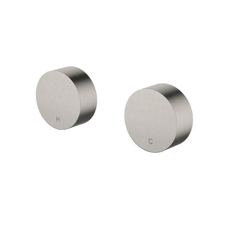 Star Mini Warm Brushed Nickel Wall Tap Set 1/4 Turn