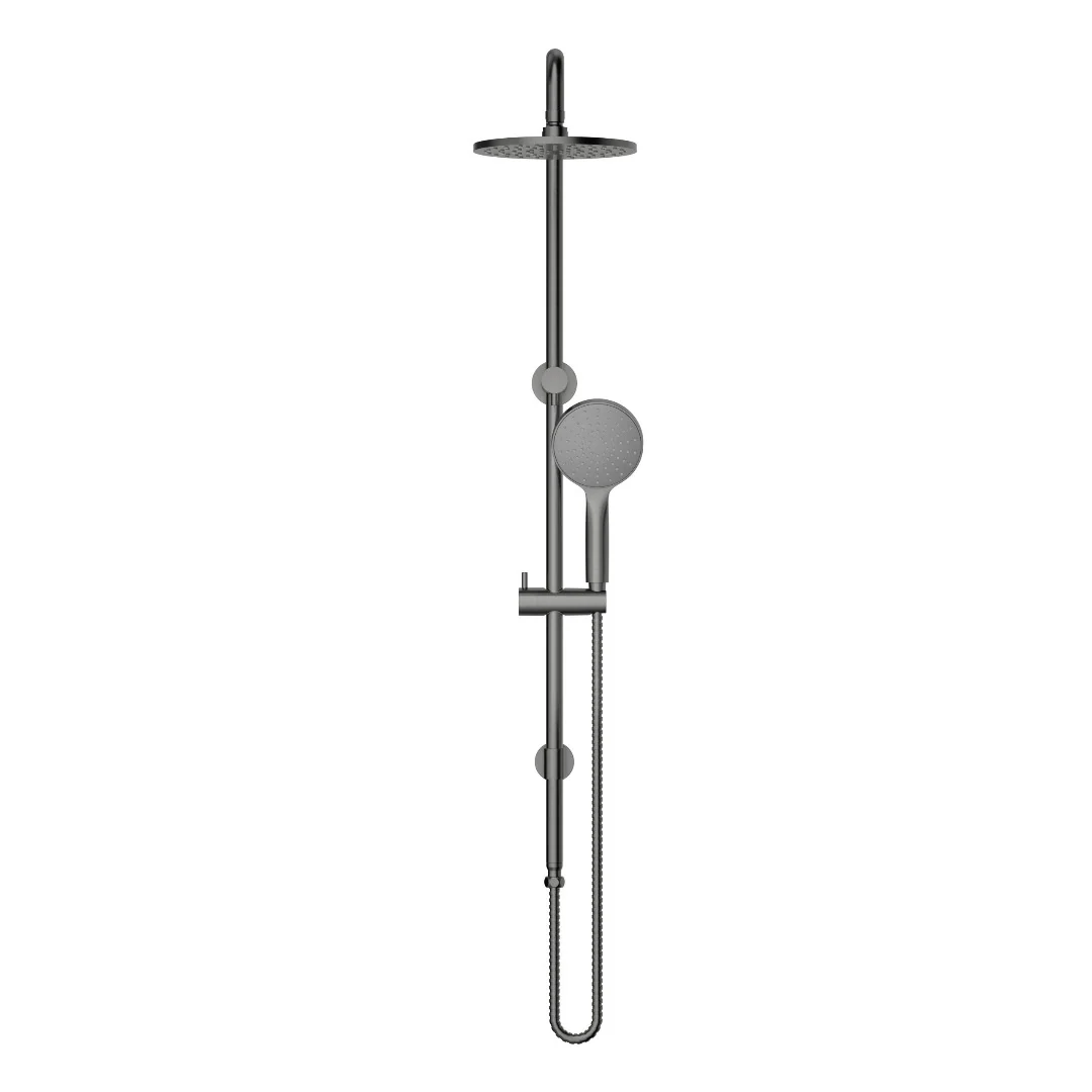 Star Project Gun Metal Multifunction Shower Rail Set - Image 3