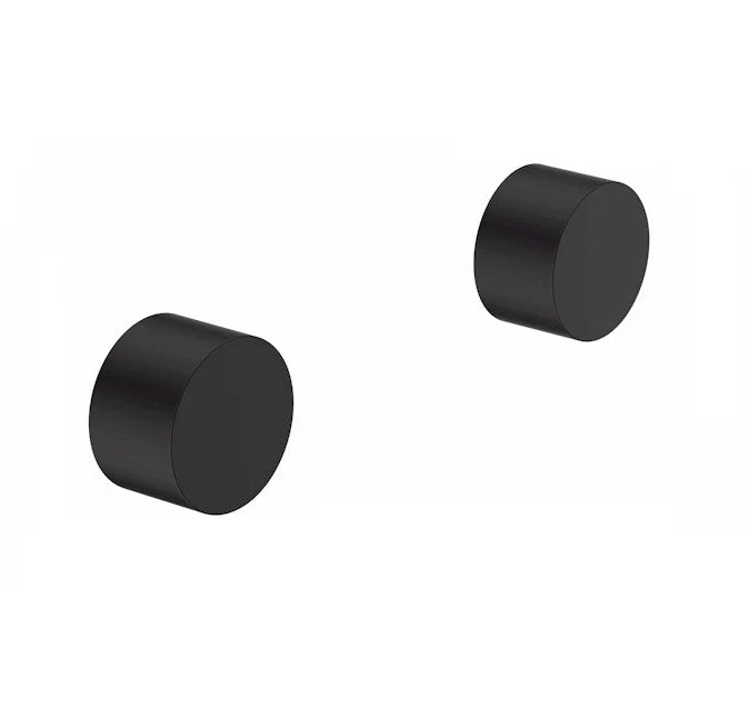 Tana Matte Black Wall Tap Set