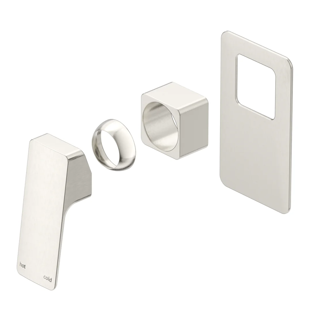 Tiago Brushed Nickel Shower Mixer - Trim Kit Only - Image 2