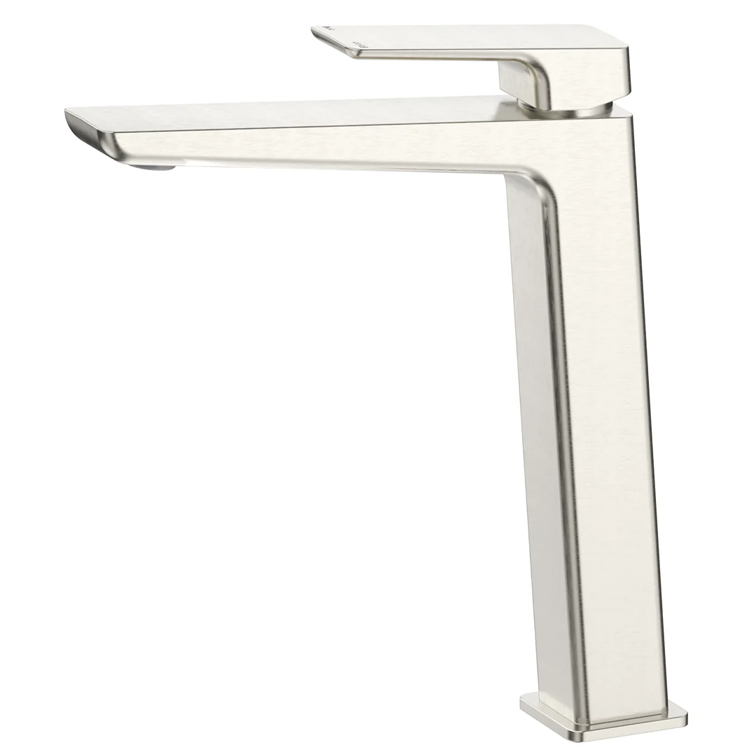 Tiago Brushed Nickel Tall Basin Mixer