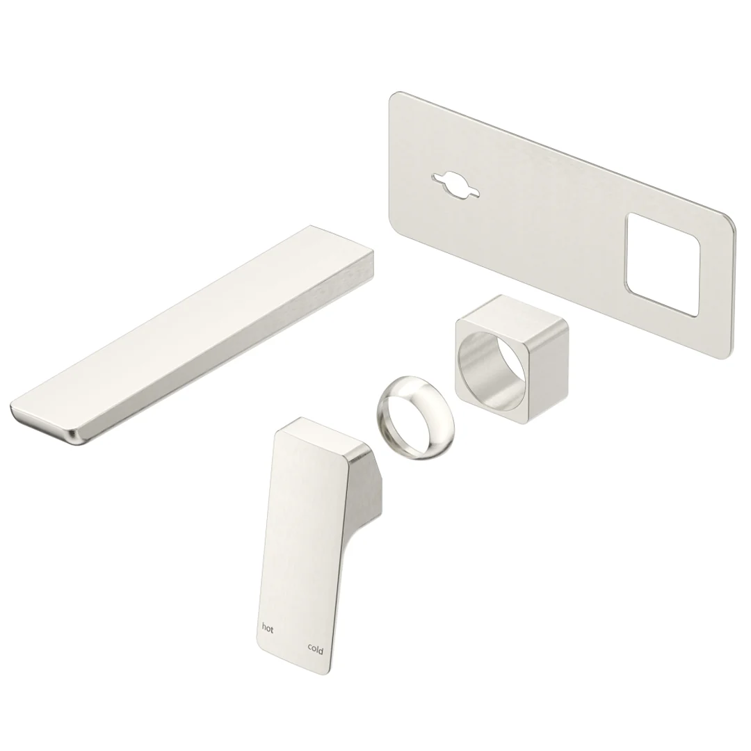 Tiago Brushed Nickel Wall-Spout Combo - Trim Kit Only - Image 2