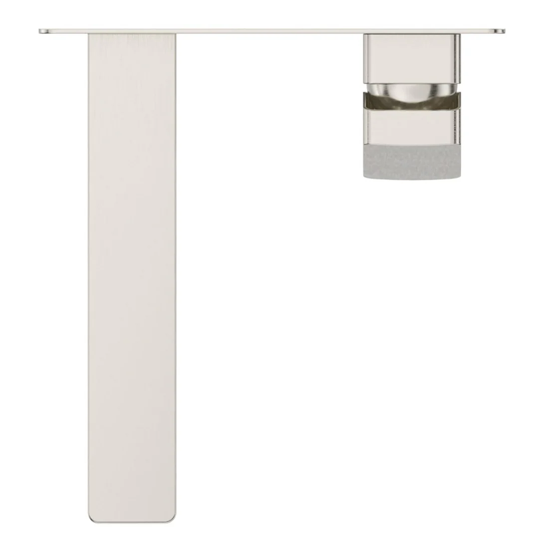 Tiago Brushed Nickel Wall-Spout Combo - Trim Kit Only - Image 4