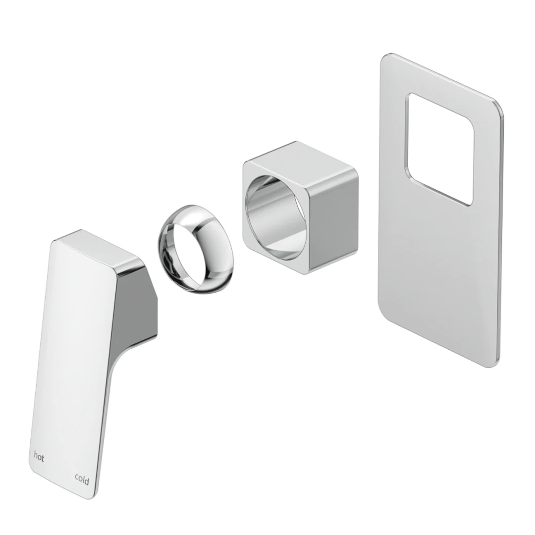 Tiago Chrome Shower Mixer - Trim Kit Only - Image 2