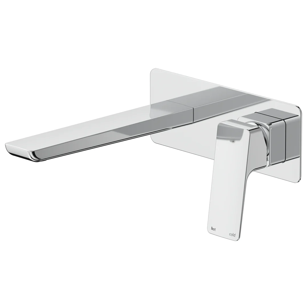 Tiago Chrome Wall-Spout Combo - Trim Kit Only