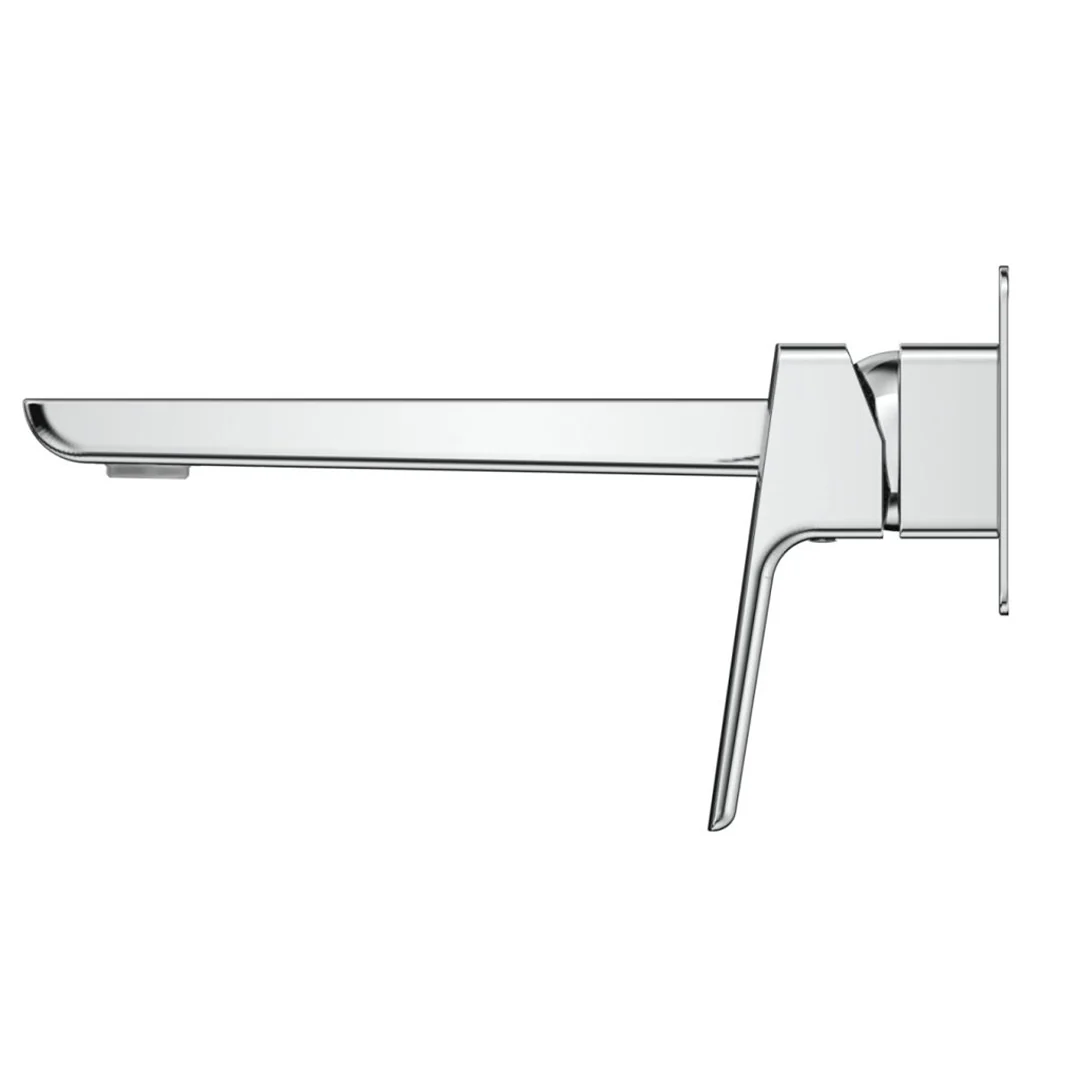 Tiago Chrome Wall-Spout Combo - Trim Kit Only - Image 3