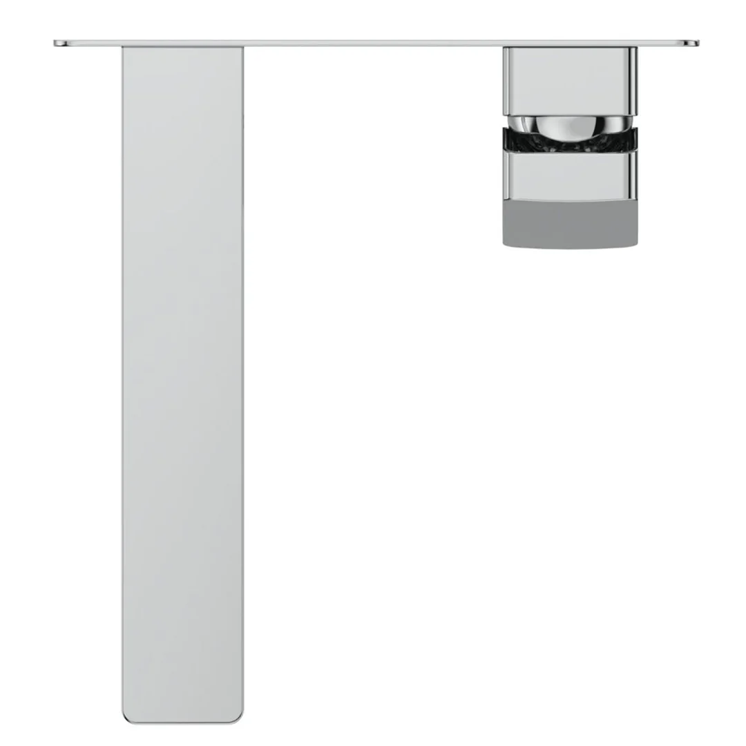 Tiago Chrome Wall-Spout Combo - Trim Kit Only - Image 4