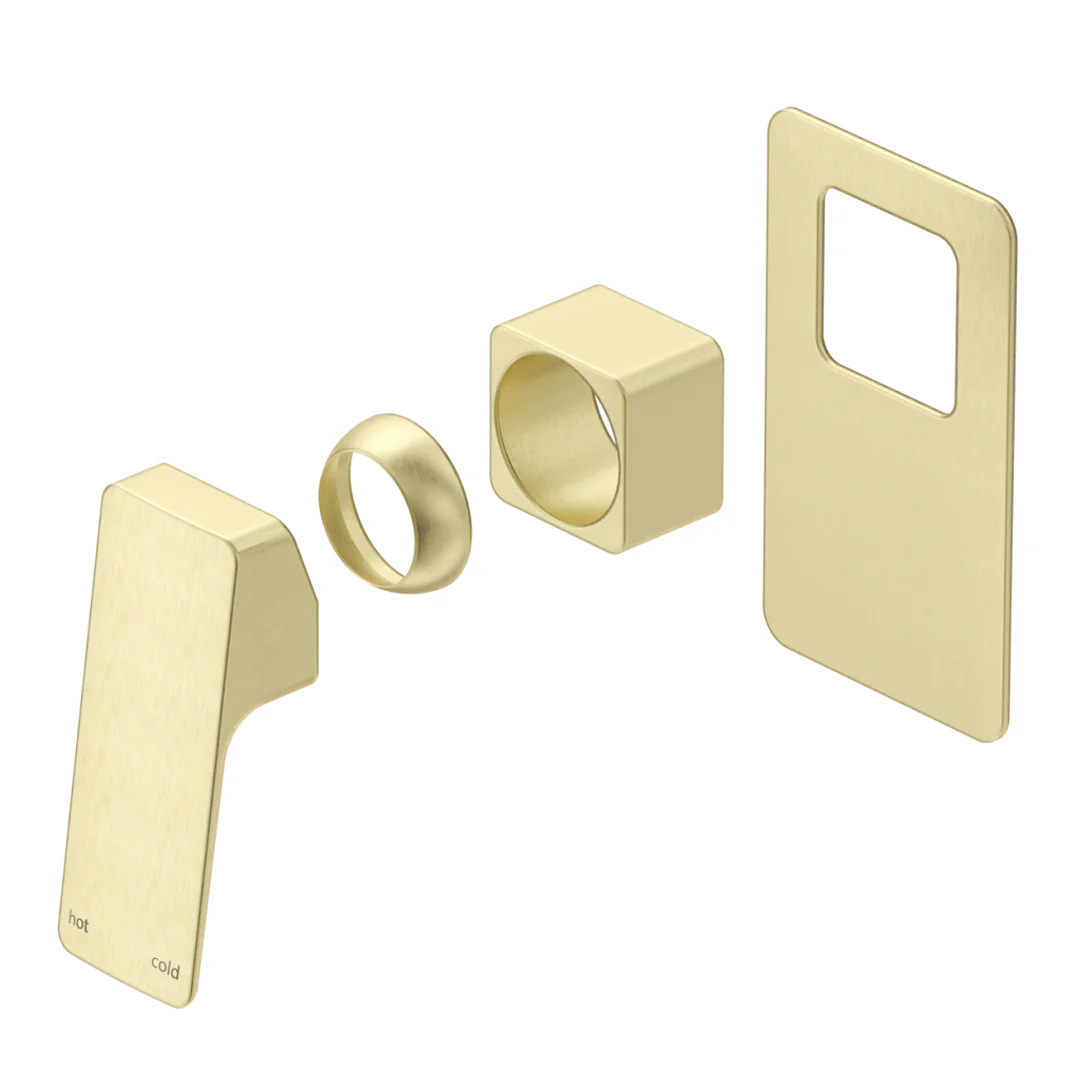 Tiago French Gold Shower Mixer - Trim Kit Only - Image 2