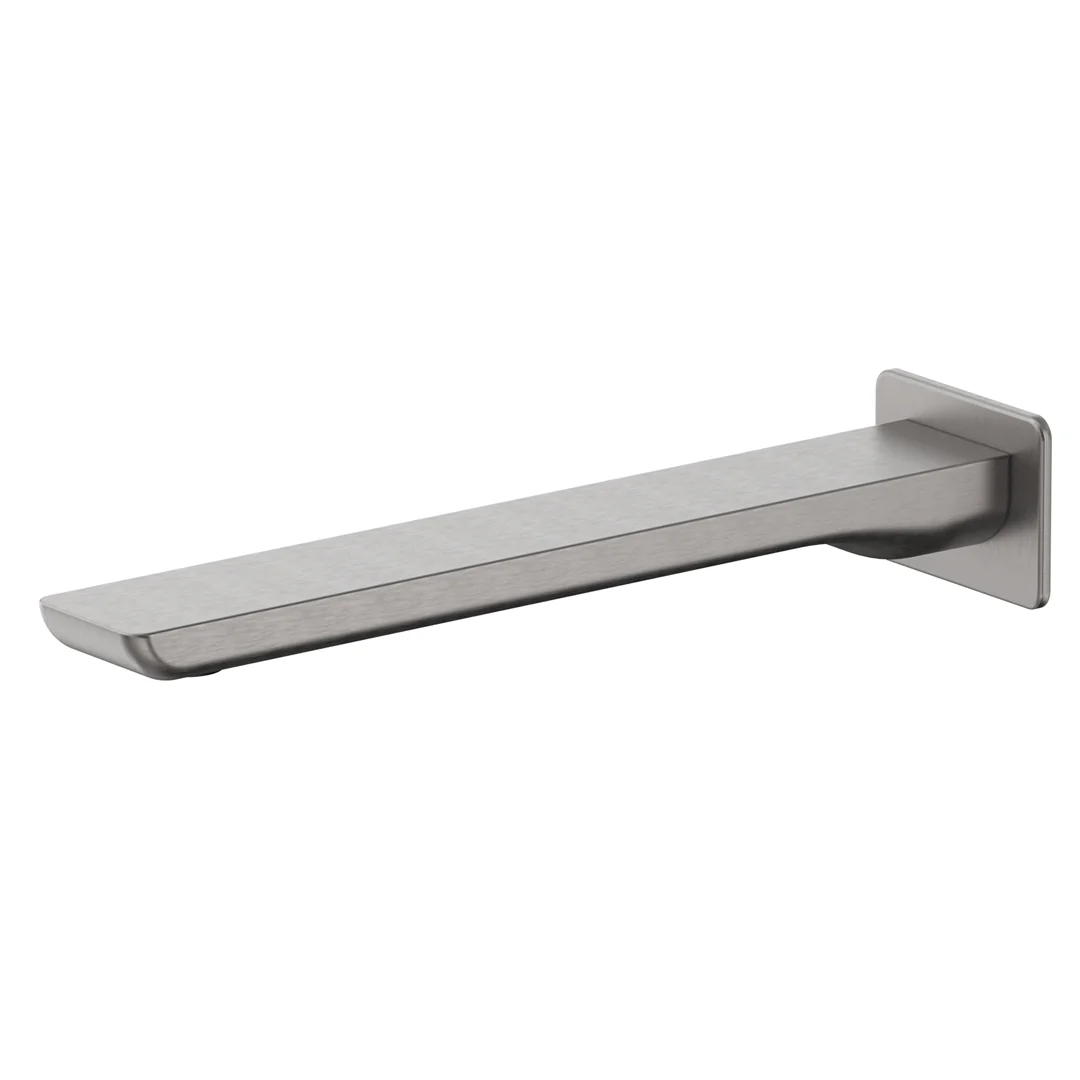 Tiago Gun Metal Bath Spout