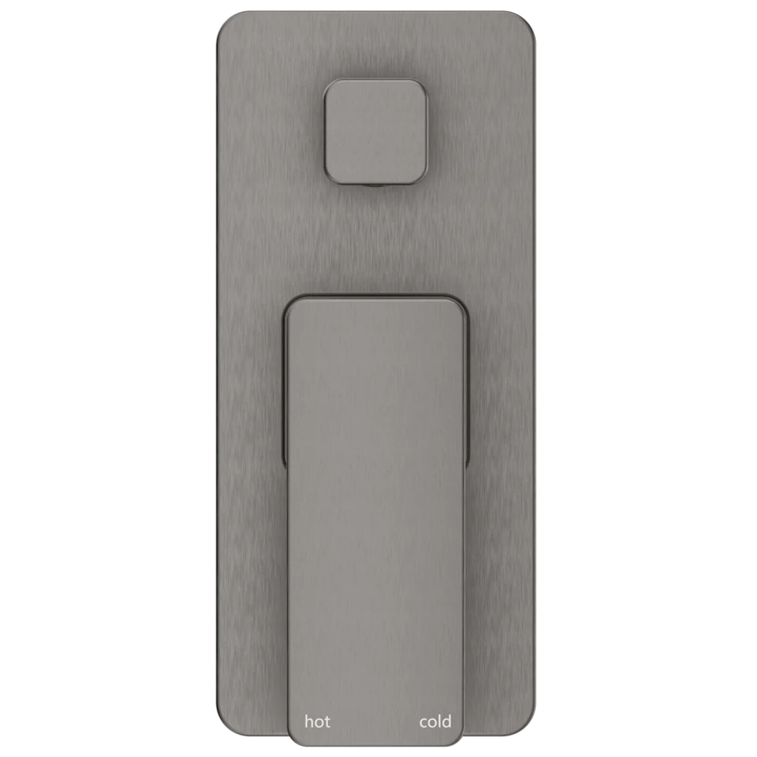 Tiago Gun Metal Shower Mixer Diverter - Trim Kit Only - Image 3