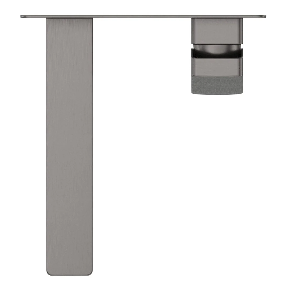 Tiago Gun Metal Wall-Spout Combo - Trim Kit Only - Image 4