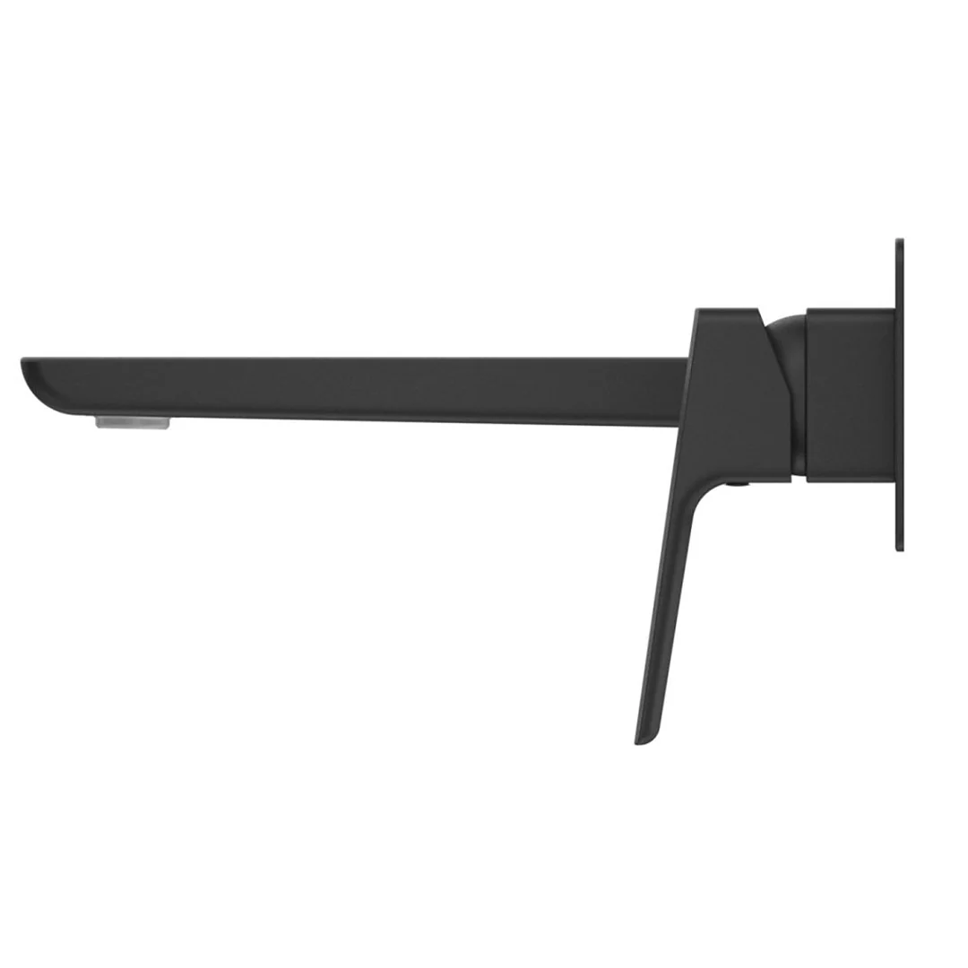 Tiago Matte Black Wall-Spout Combo - Trim Kit Only - Image 3
