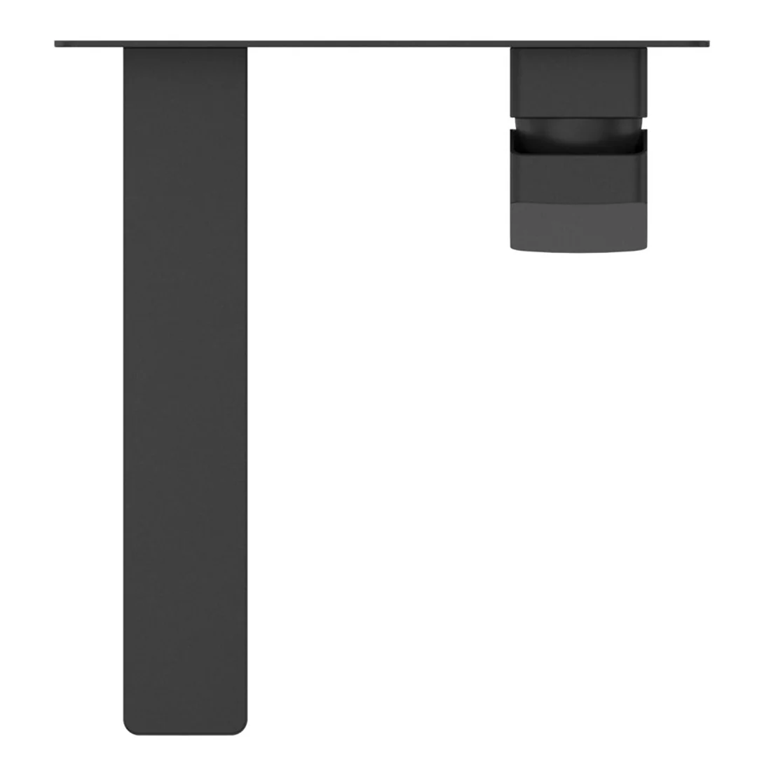 Tiago Matte Black Wall-Spout Combo - Trim Kit Only - Image 4