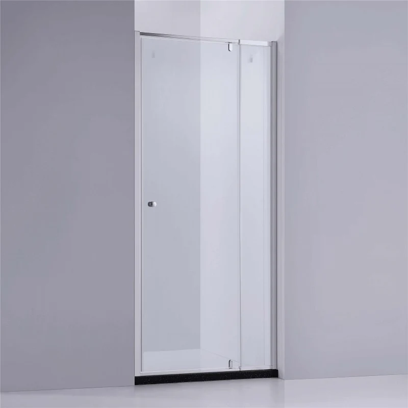 Wall to Wall Pivot Semi Frameless Shower Screen - Image 5
