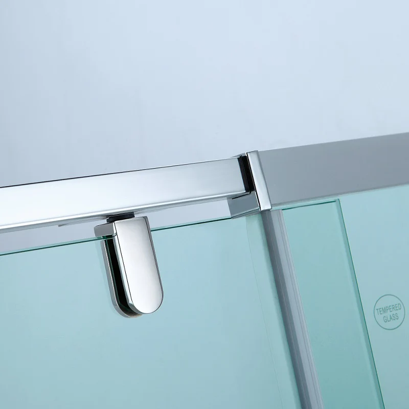 Wall to Wall Pivot Semi Frameless Shower Screen - Image 7